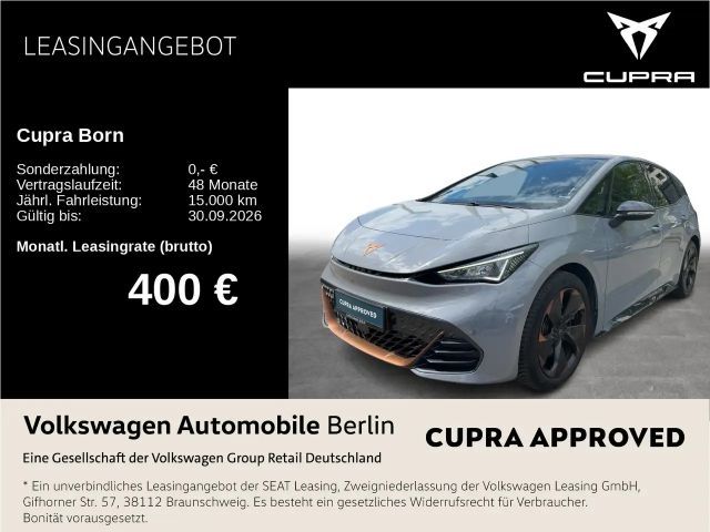 Cupra Born 170/62 Wärmepumpe Navi LED SHZ ACC PDC 2023 Elektrisch