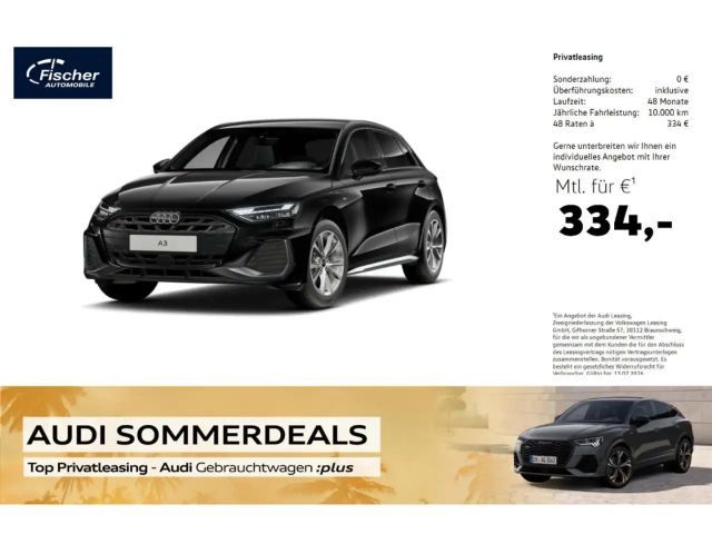 Audi A3 Sportback 40 TFSI e S line 2025 Hybride / Benzine