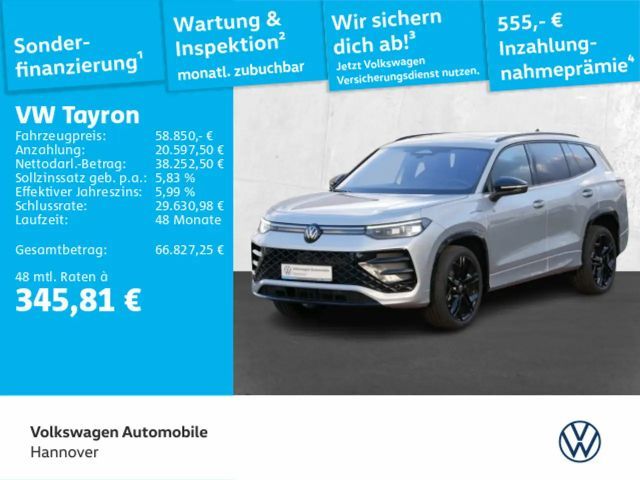 Volkswagen Tayron R-Line 1,5 l eHybrid OPF 130 kW ( 177 PS) 2026 Hybride / Benzine