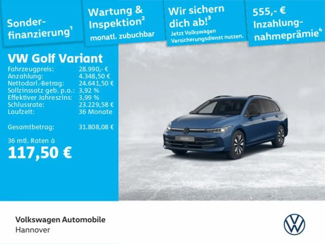 Volkswagen Golf Variant Golf VIII Variant 2.0 TDI DSG Goal Navi AHK IQ.L 2025 Diesel
