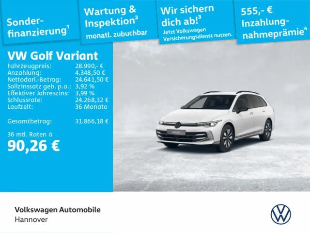 Volkswagen Golf Variant Golf VIII Variant 1.5 eTSI DSG Goal Navi AHK LED 2025 Benzine