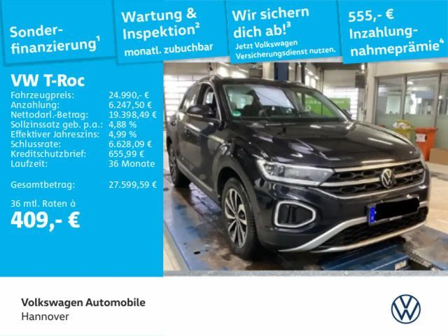 Volkswagen T-Roc 1.5 TSI DSG Style AHK LED ACC DigCockpit P 2023 Benzine