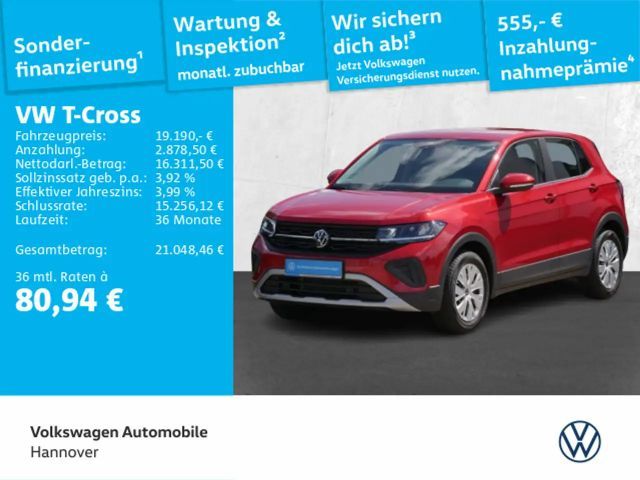 Volkswagen T-Cross 1.0 TSI LED DigCockpit PDC SHZ 2025 Benzine