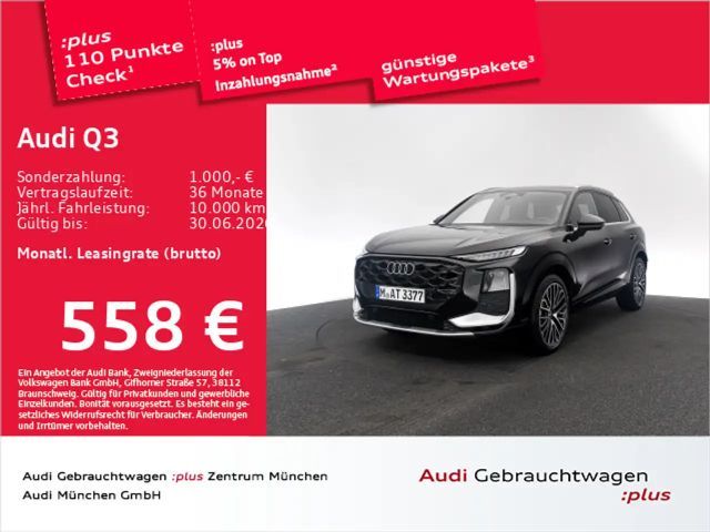 Audi Q3 TFSI qu. S tronic S line ACC/Virtual/Navi+ 2026 Benzine