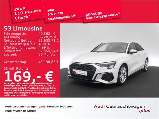 Audi S3 TFSI S tronic Matrix/Virtual+/B&O/K 2024 Benzine