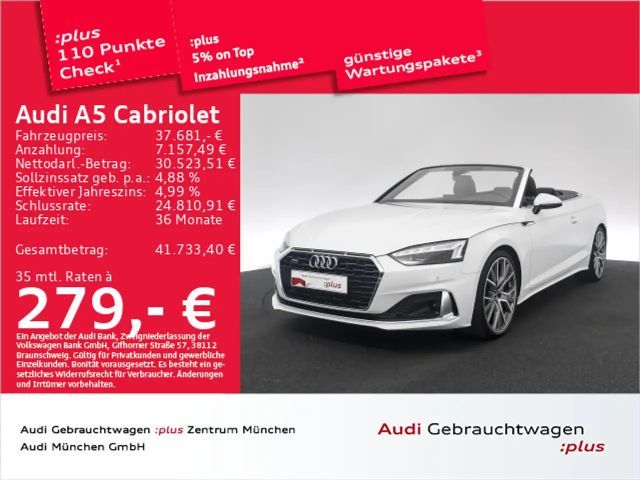 Audi A5 40 TFSI qu. S tronic Matrix/Virtual 2022 Benzine