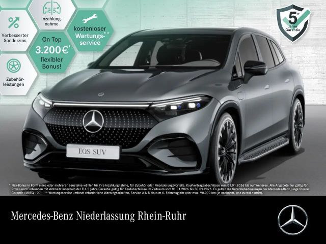 Mercedes-Benz EQS SUV EQS 450 4Matic AMG Fahrass Airmat Pano Burmester 2025 Elektrisch