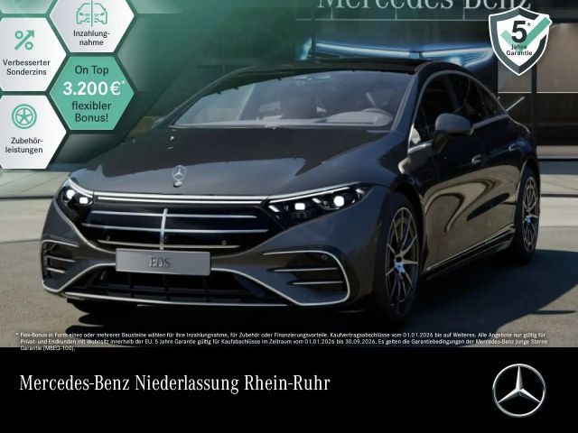 Mercedes-Benz EQS 450 4Matic AMG Fahrass Pano Burmester Distr. 2025 Elektrisch