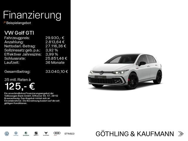 Volkswagen Golf GTI 2.0 TSI DSG*NAVI*PANO*BlackStyle*IQ.LIG 2024 Benzine