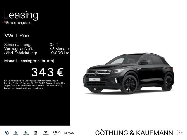 Volkswagen T-Roc R-Line 1.5 TSI DSG*NAVI*LEDER*BlackStyle*I 2023 Benzine