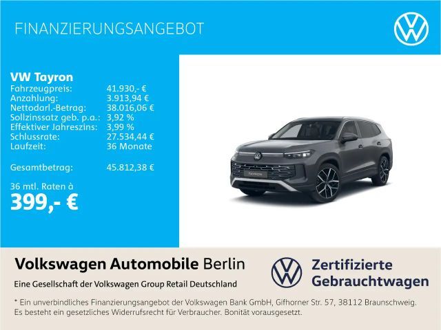 Volkswagen Tayron 1.5 eTSI DSG Elegance Navi LED SHZ ACC 2025 Benzine
