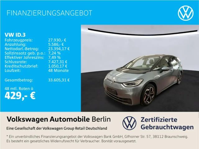 Volkswagen ID.3 Pro S (5-Sitzer) 2022 Elektrisch