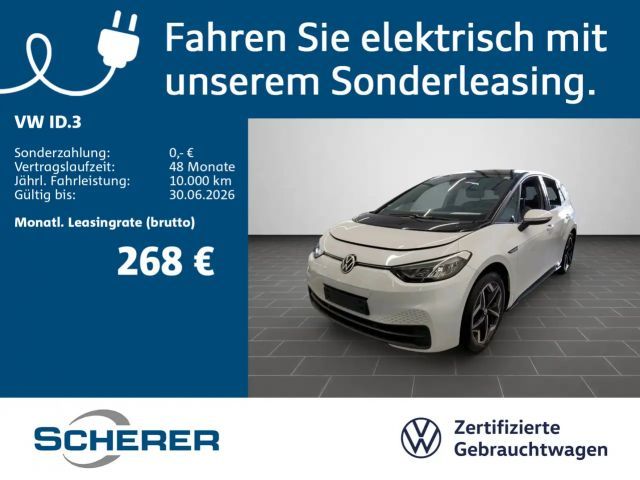 Volkswagen ID.3 Pure Performance 45 kWh | 19" in Schwarz | 2021 Elektrisch