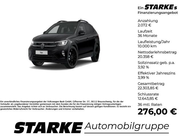 Volkswagen Taigo 1.0 TSI DSG R line LED-Matrix AHK Navi Black Style 2022 Benzine