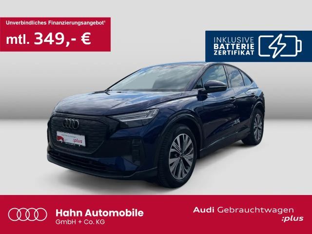 Audi Q4 e-tron Q4 45 e-tron Sportback quattro S-trc Matrix AHK 2023 Elektrisch