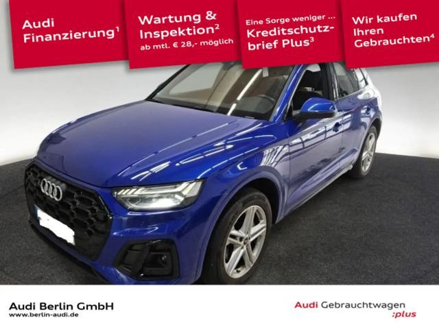 Audi Q5 50 TFSI e S line qu.S tr. AHK 360°K MATRIX NA 2021 Hybride / Benzine