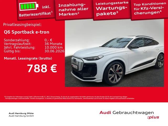 Audi Q6 e-tron performance S line LM21 AHK 2025 Elektrisch