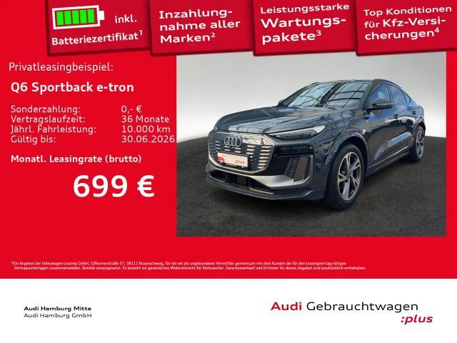 Audi Q6 e-tron performance S line AHK LM20 2025 Elektrisch
