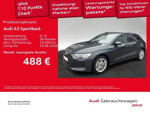 Audi A3 40 1.5 TFSI e S tronic LED Navi Sit 2025 Hybride / Benzine