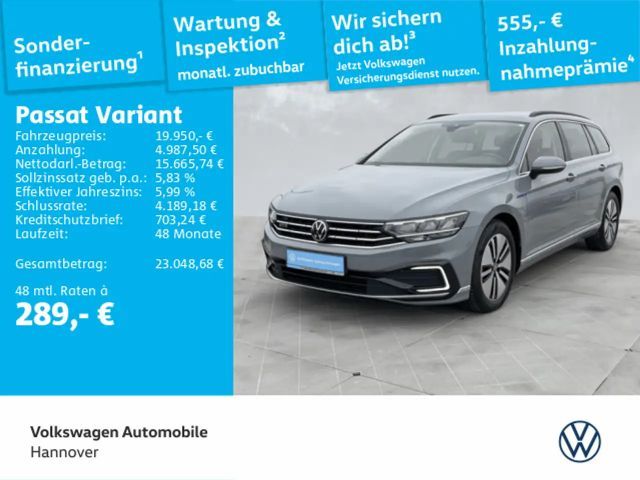 Volkswagen Passat Variant GTE 1.4 TSI DSG Navi LED Kamera P 2022 Hybride / Benzine