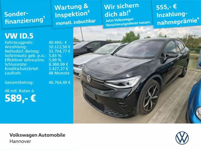 Volkswagen ID.5 GTX 4Motion Navi Kamera HUD ACC LED SHZ PDC 2024 Elektrisch