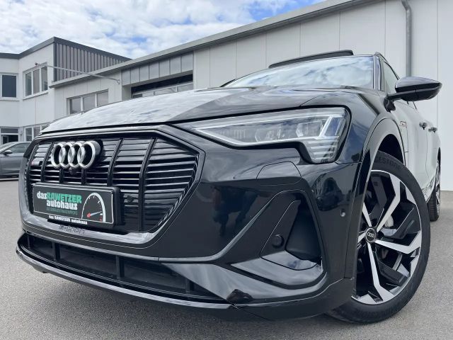 Audi e-tron 55 S line 237€ m.20% Anz. AHK PANO Navi LED ACC 2022 Elektrisch