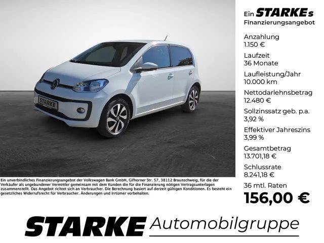 Volkswagen up! 1.0 MPI Active Klima Sitzheizung Radio 2023 Benzine