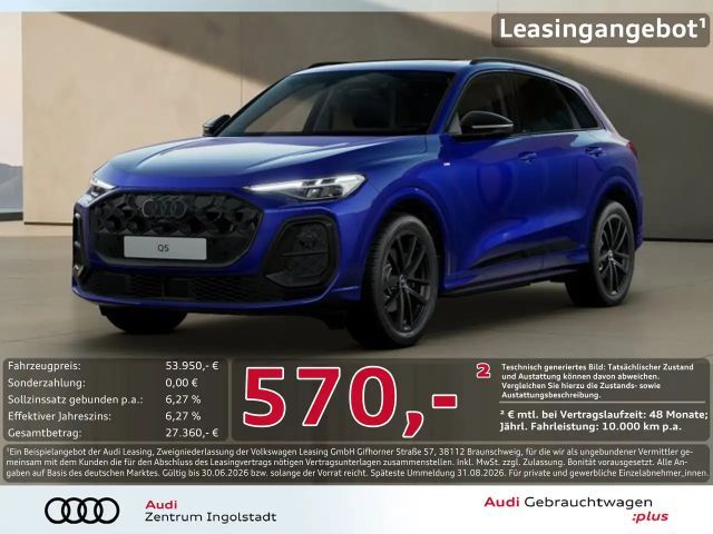 Audi Q5 TFSI S line Tech pro AHK PANO 360° MATRIX 20" 2025 Benzine