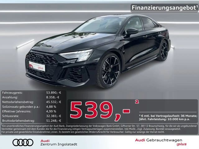 Audi RS3 Limousine MATRIX B&O RS-AGA Navi+ PDC 19" 2022 Benzine