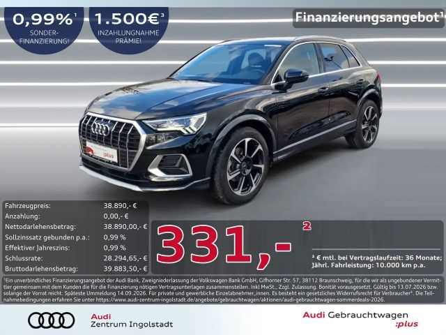 Audi Q3 35 TFSI S line NAVI+ LED AHK 19" ACC advanced 2025 Benzine