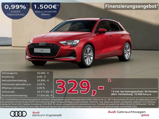 Audi A3 Sportback 40 TFSI e advanced LED AHK ACC Kam. 2025 Hybride / Benzine