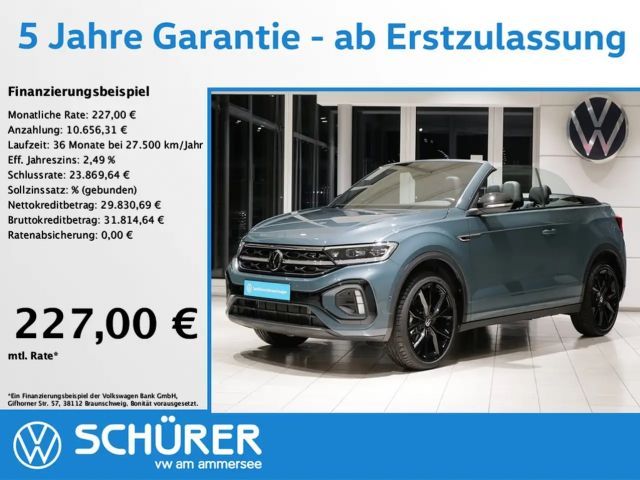 Volkswagen T-Roc Cabriolet 1.5TSI DSG R-Line BlackStyle AHK Lede... 2025 Benzine