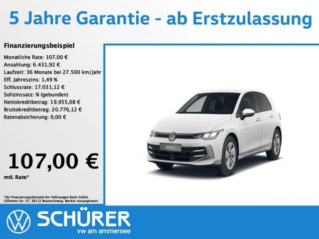 Volkswagen Golf VIII 1.5TSI Life RKam AHK Totwinkel-Assist 2025 Benzine