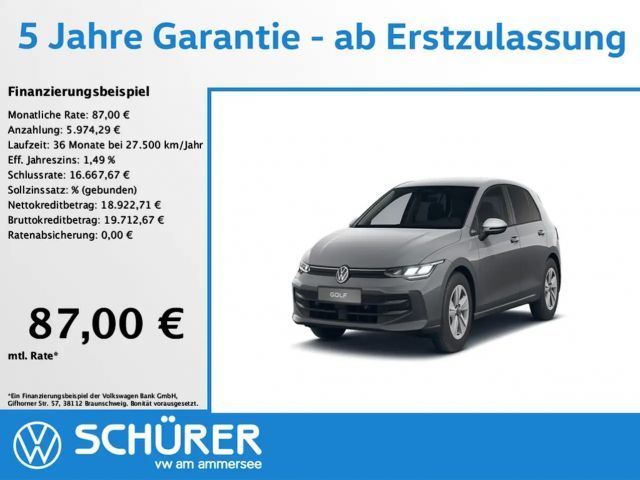 Volkswagen Golf VIII 1.5TSI Life Totwinkel-Assist RKam Led ACC 2025 Benzine