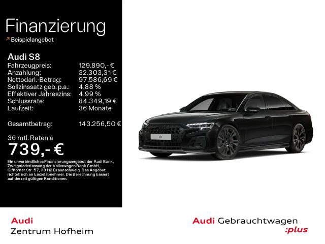 Audi S8 TFSI*Keramik*Air*B&OAd*HUD*Pano*Standh*Matrix 2026 Benzine