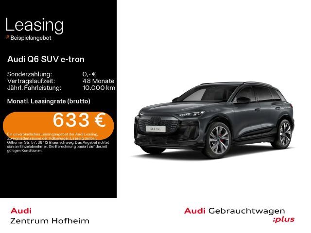 Audi Q6 e-tron performance S line*Air*B&O*AR-HUD* 2025 Elektrisch