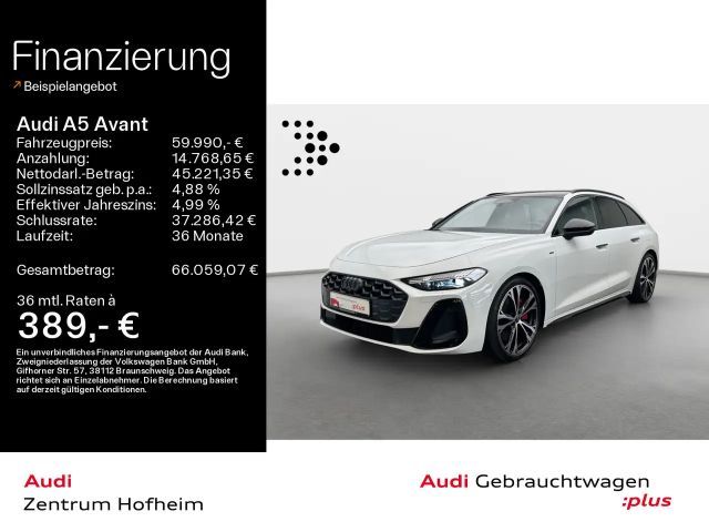 Audi A5 e-hybrid qu S line S tro*B&O*HUD*Pano*M 2025 Hybride / Benzine