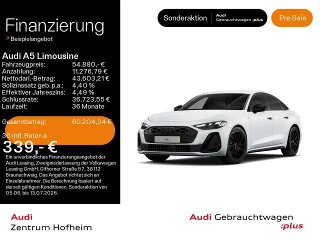 Audi A5 40 TFSI S line S tro*Standh*Matrix* 2025 Benzine