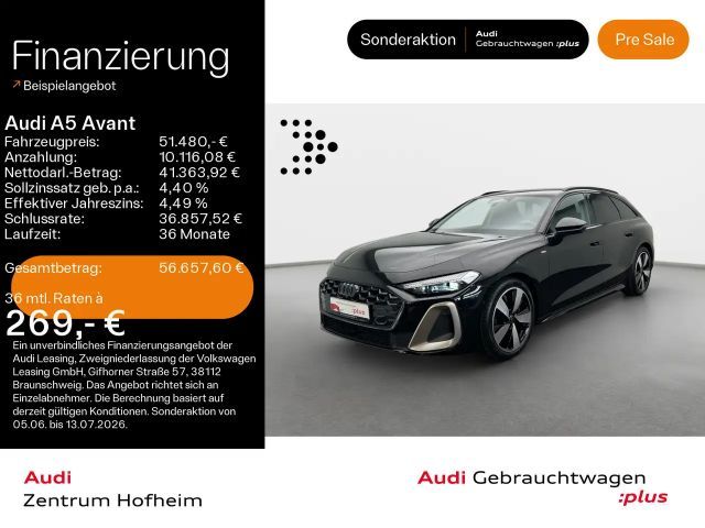 Audi A5 40 TDI S line edition one S tro*B&O*HUD 2025 Diesel