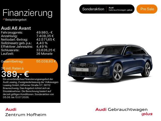 Audi A6 40 TFSI S tro*B&O*HUD*Pano*LED+*Virtual 2025 Benzine