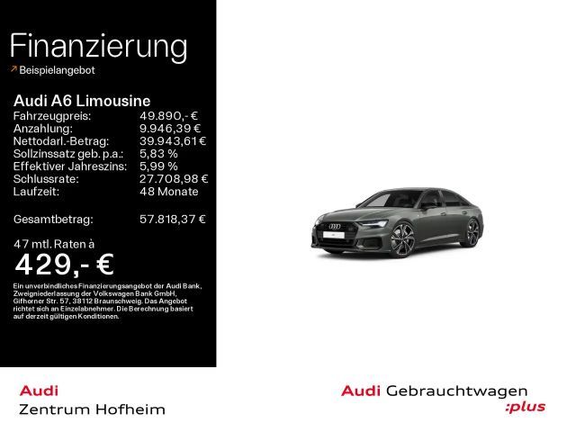 Audi A6 55 TFSI qu S line S tro*EUPE 115095 2023 Benzine