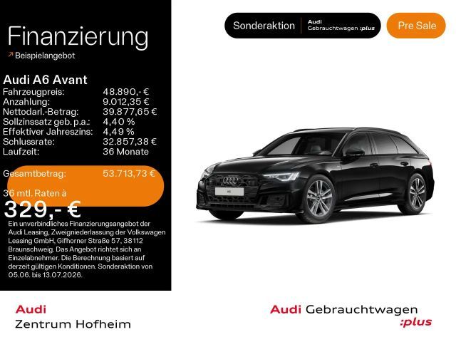 Audi A6 40 TDI S line S tro*HUD*Matrix*Virtual* 2025 Diesel