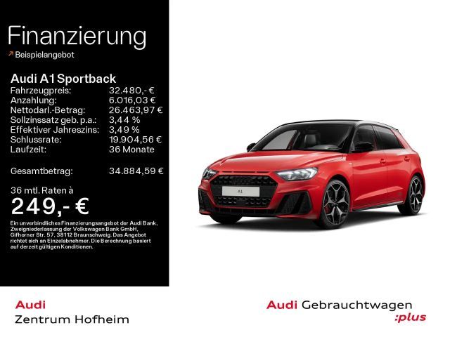 Audi A1 40 TFSI 2x S line S tro*Sonos*LED*V 2025 Benzine