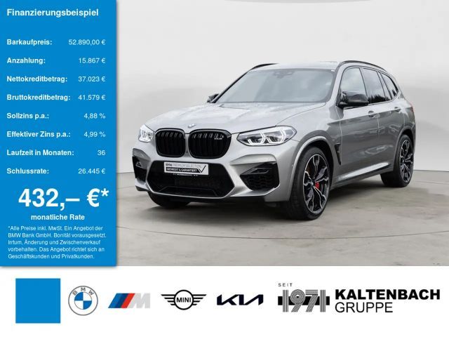 BMW X3 M Competition FACEL. HUD 360° LED W-LAN 2021 Benzine