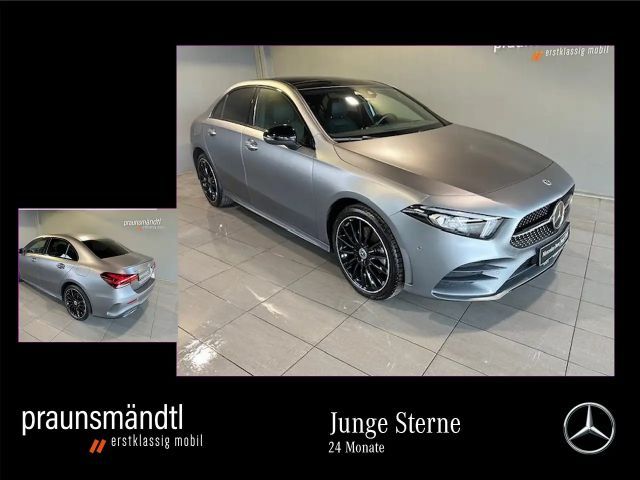Mercedes-Benz A 250 e  AMG Night MBUX/Pano/19"/LED/Sound/Dist. 2022 Hybride / Benzine