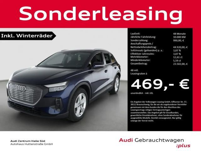 Audi Q4 e-tron 45 WÄRMEPUMPE KAMERA HuD 19" 2025 Elektrisch