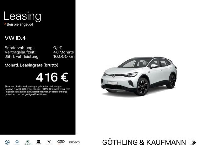 Volkswagen ID.4 Pro Performance*NAVI*WP*AHK*SHZ*19ZOLL*ACC* 2023 Elektrisch