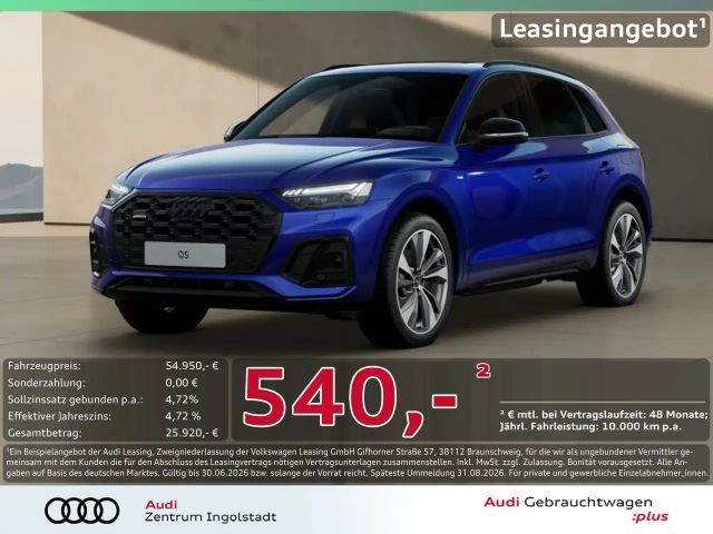 Audi Q5 55 TFSI e qu S line MATRIX AHK PANO 360° ACC 2025 Hybride / Benzine