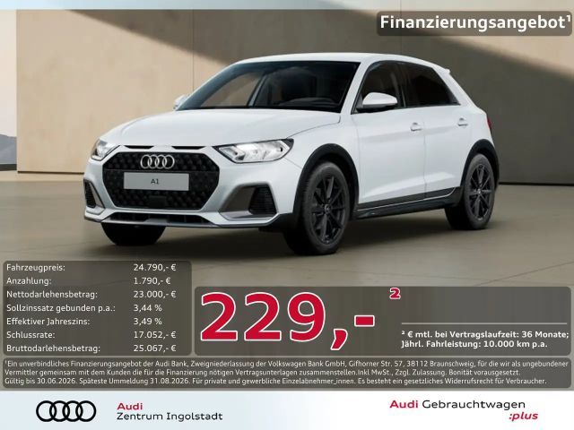Audi A1 allstreet 30 TFSI NAVI+ Carplay PDC SHZ 17" 2025 Benzine