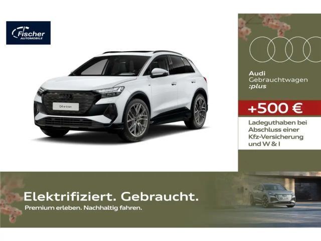 Audi Q4 e-tron S-Line 55 qu. AHK/21''/P-Dach/W-Pumpe 2024 Elektrisch
